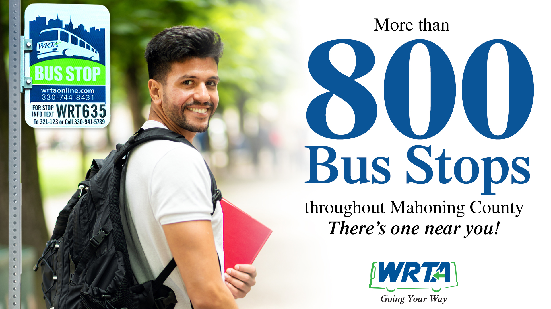 Describe the information shown in the second WRTA promotion